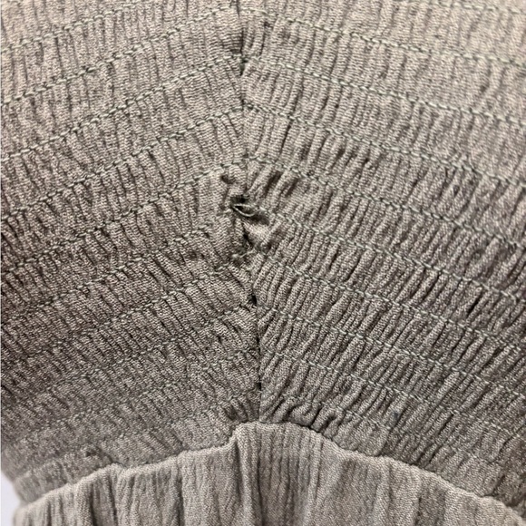 Baltic Born Felicity Smocked Midi Dress Sz S Dusty Sage Spring Summer Boho - Picture 10 of 10